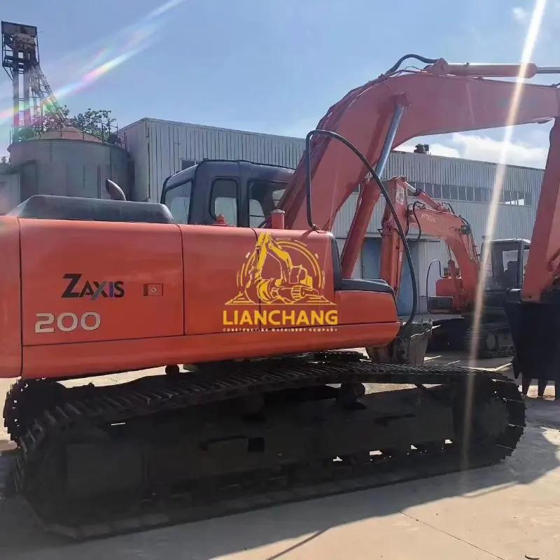 Used HITACHI ZX200 6excavator 6 1