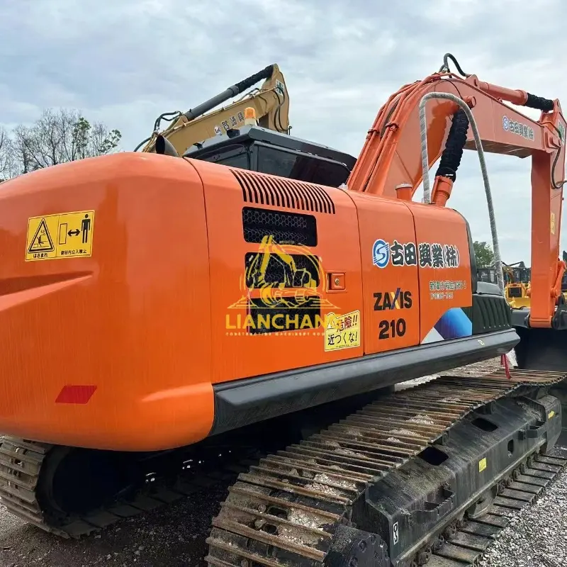 Used HITACHI ZX210 3excavator 5