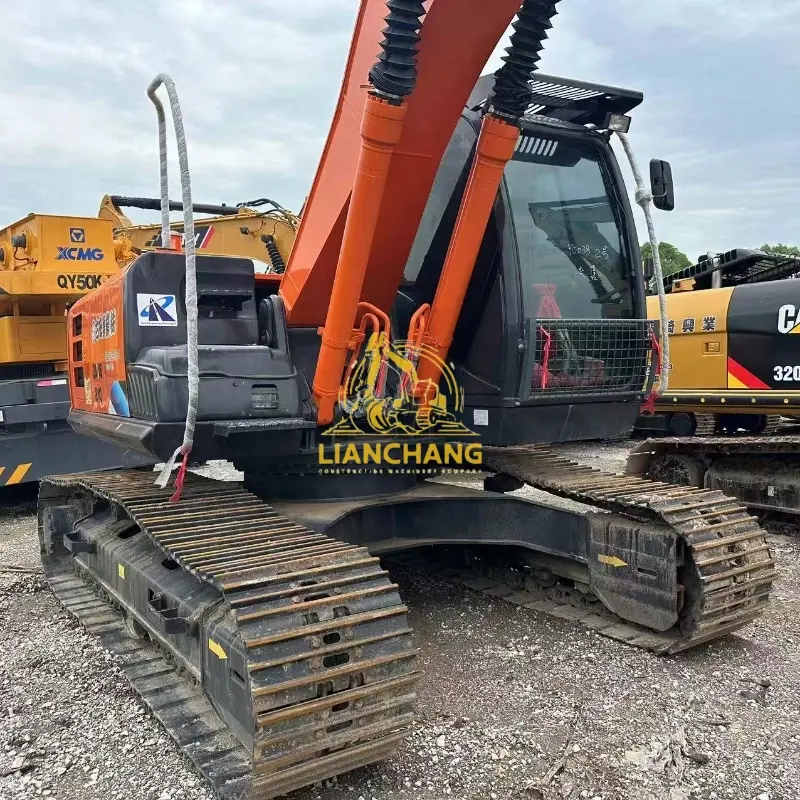 Used HITACHI ZX210 3excavator 6