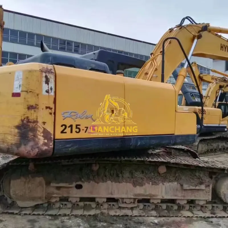 Used Hyundai 215 7 Excavator 4 1