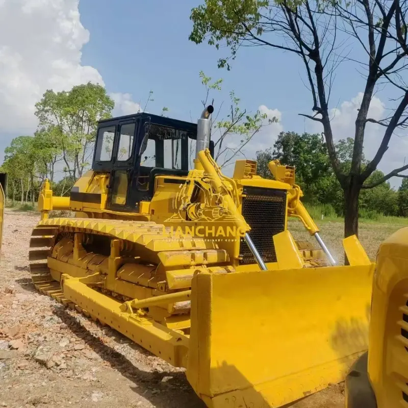 Used Komatsu D60P 11 Crawler Mini Crawler Dozer Bulldozer for Sale with Good Condition in Low Price 4