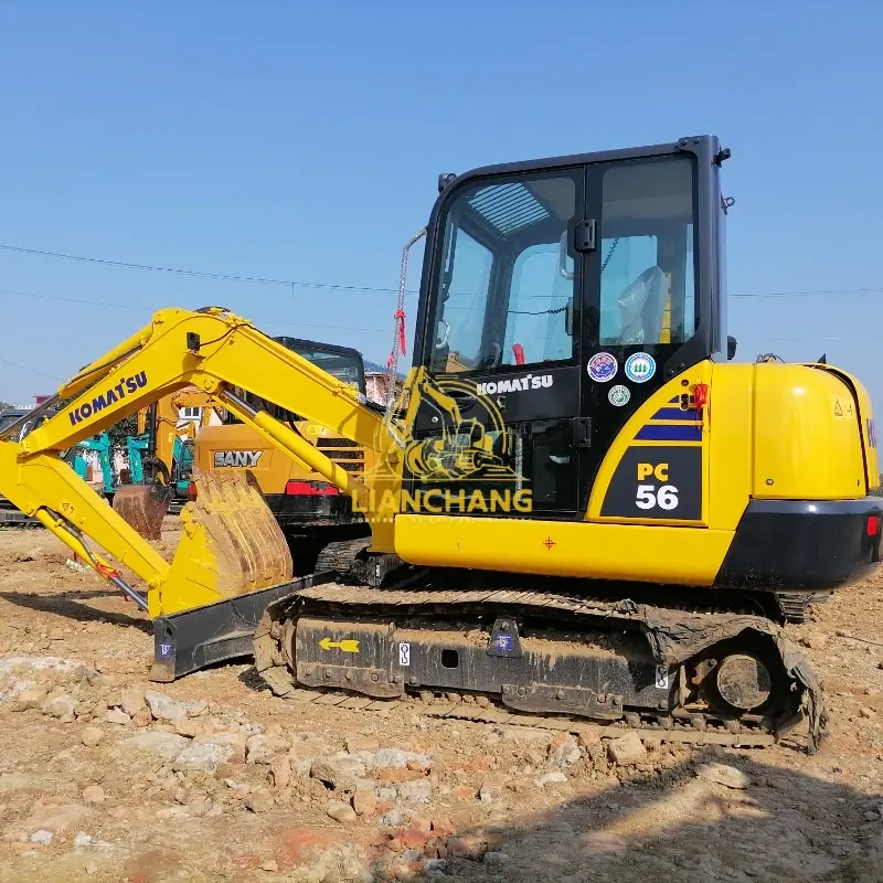 Used Komatsu PC56 Excavator 1