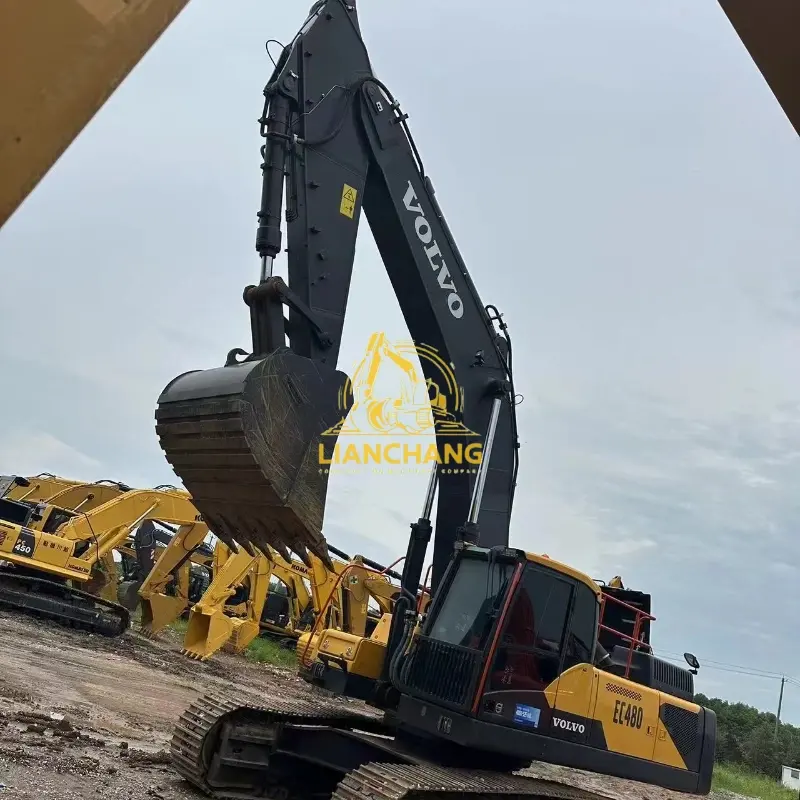 Volvo EC480 Heavy Equipment Crawler Excavator Used Volvo Ec480 Excavator 2