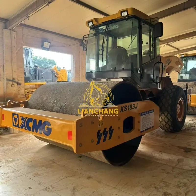 XCMG Second Hand 18 ton road rollers XS183J China Supplier 1