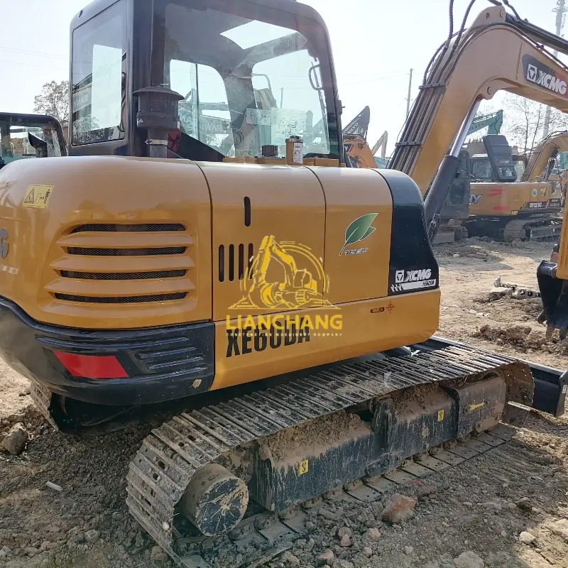 official XCMG  60DA 6 ton mini hydraulic crawler excavator