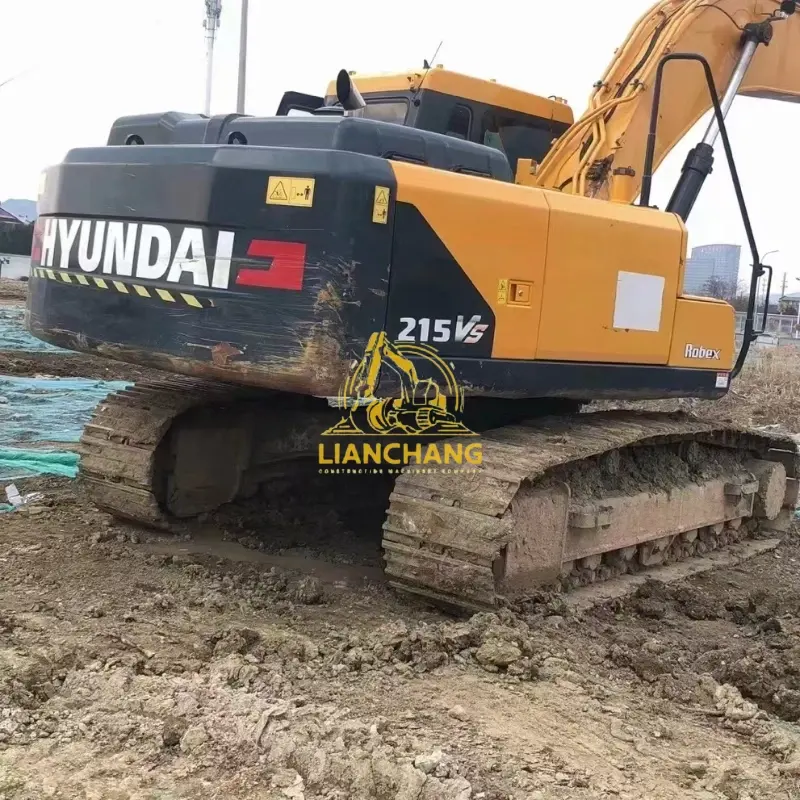 second hand HYUNDAI 215VS excavator 3 2