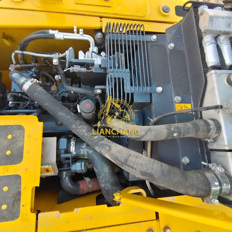 second hand KOMATSU PC110 7 11 ton small medium hydraulic crawler digger 6