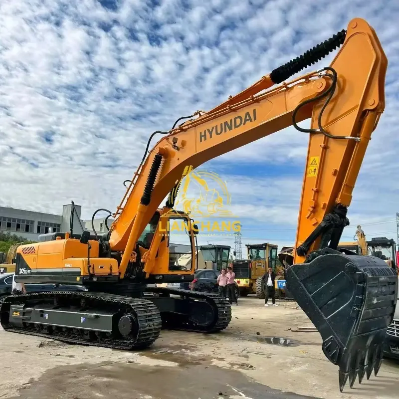 second hand crawler HYUNDAI 305 9T excavator 1 1