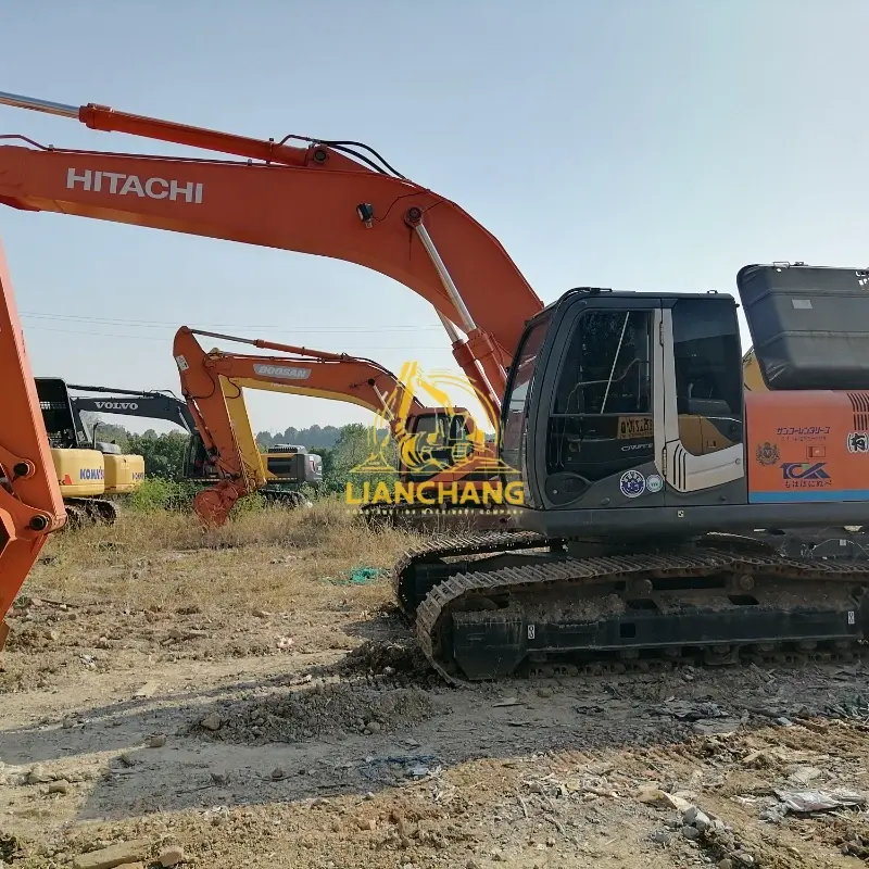 used HITACHI ZX240 3excavator 6 1