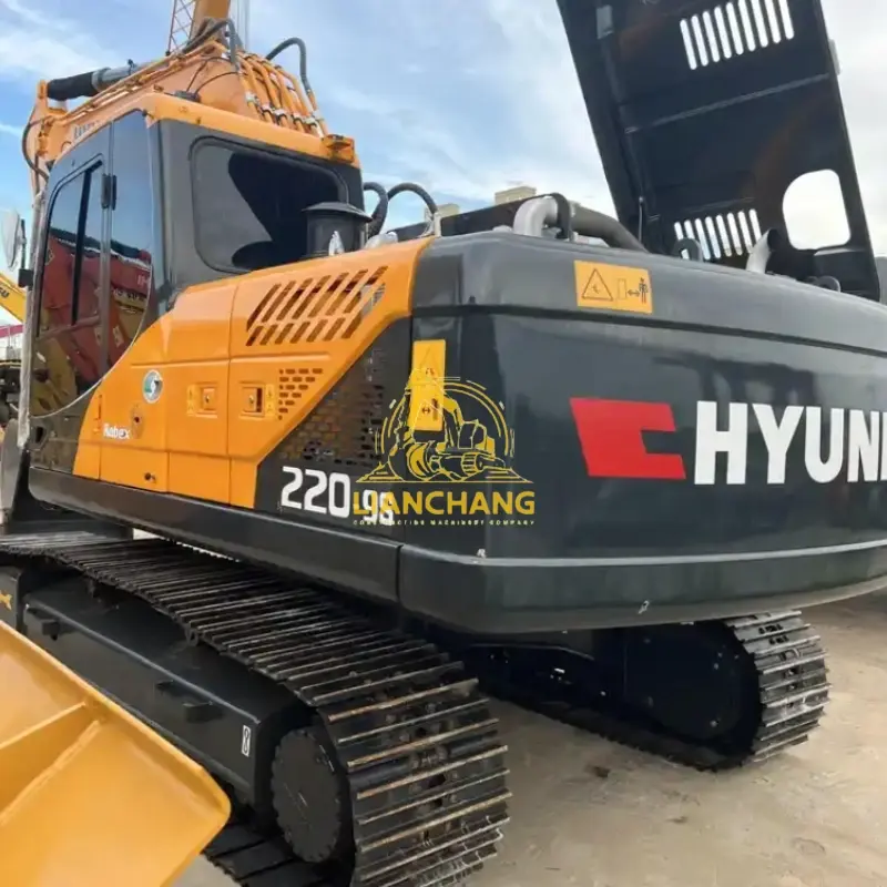 used HYUNDAI 220 9S excavator 6 1